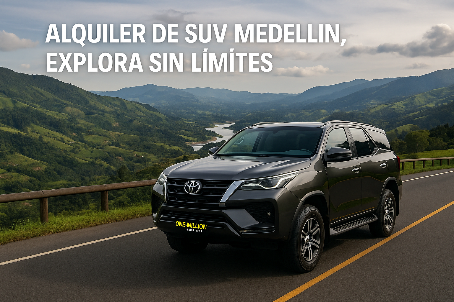 Alquiler de SUV Medellín, explora sin límites