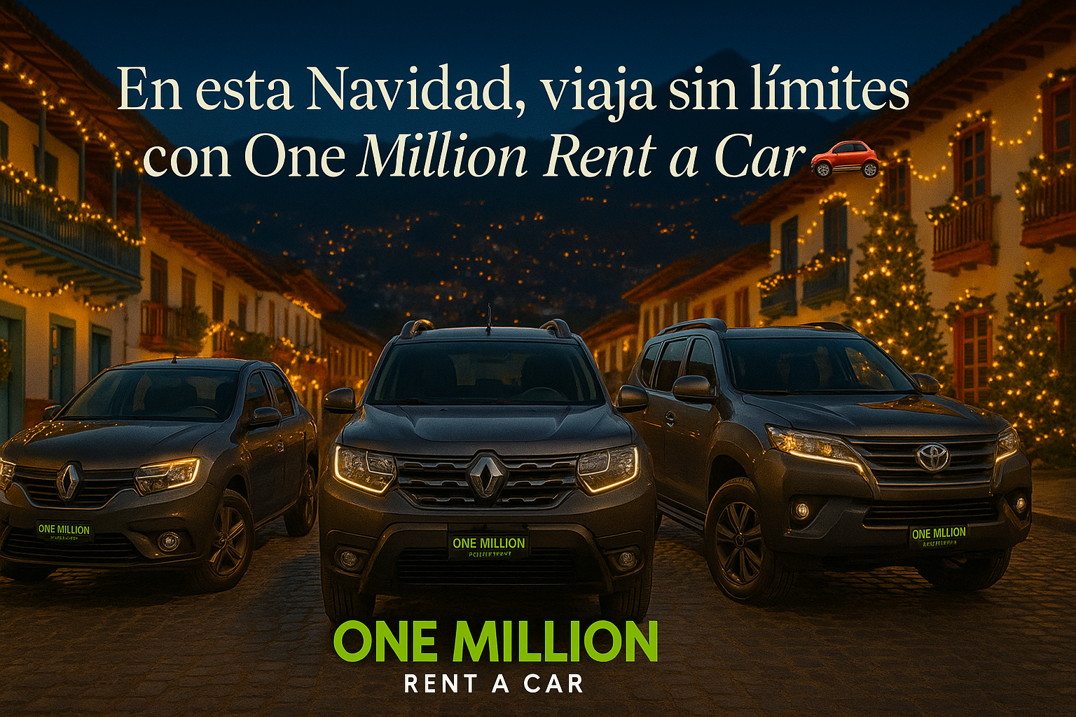 Alquiler de autos para turistas en Medellín