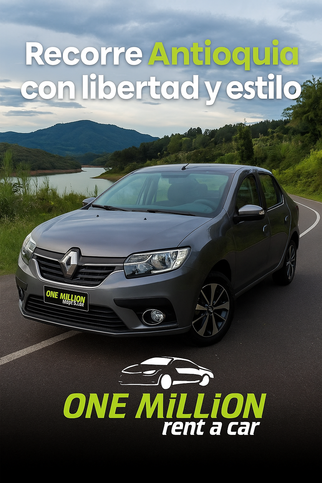 Alquiler de carros automáticos en Medellín para turistas