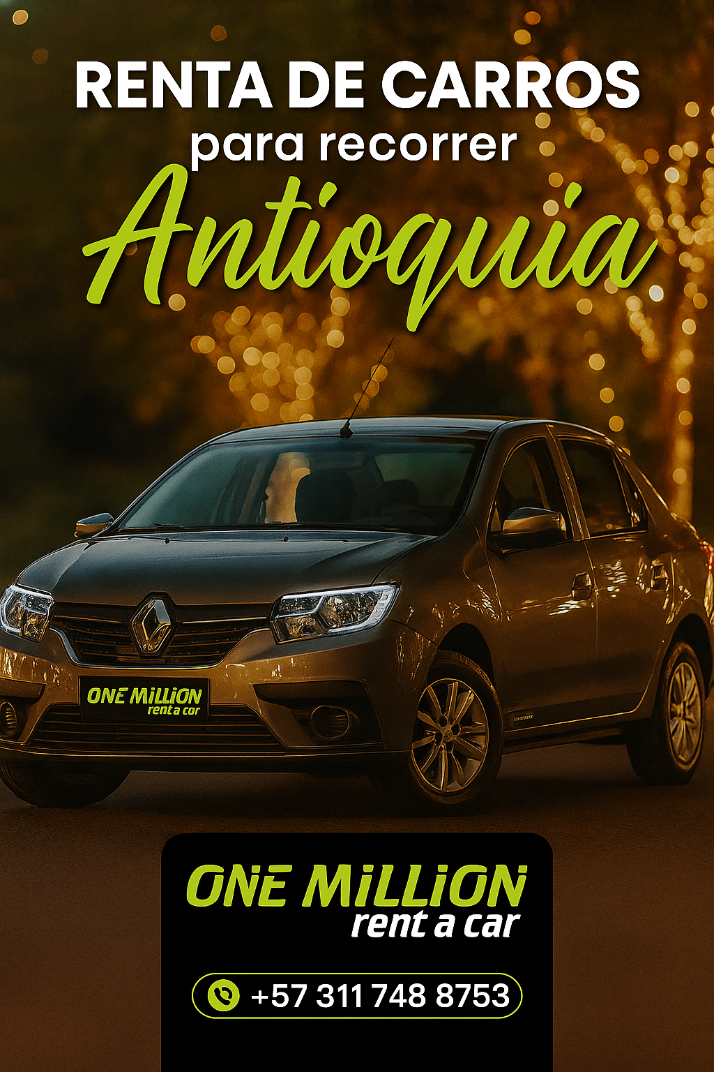 Renta de carros para recorrer Antioquia Renta de carros para recorrer Antioquia