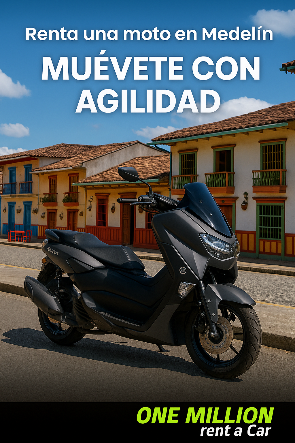 Renta de motos Medellín