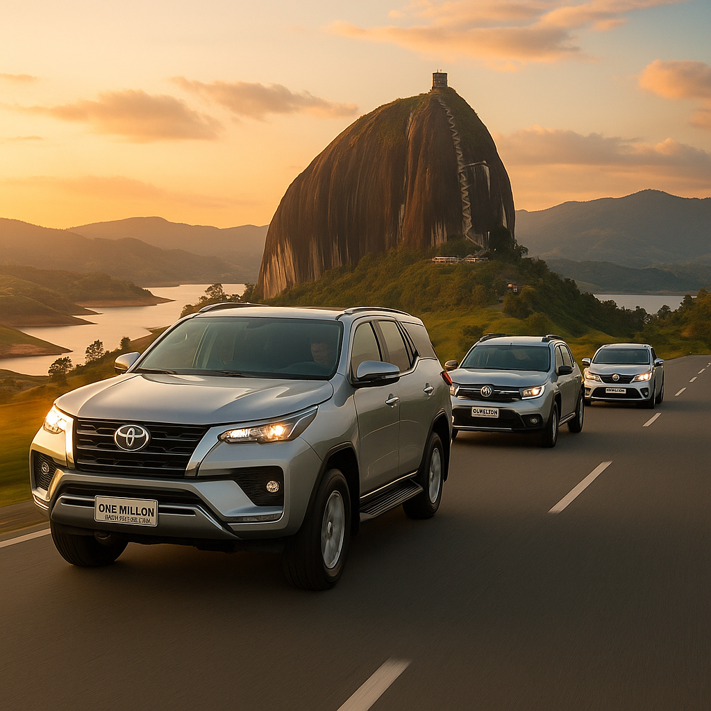 Rutas cortas desde Medellín con alquiler de vehículo