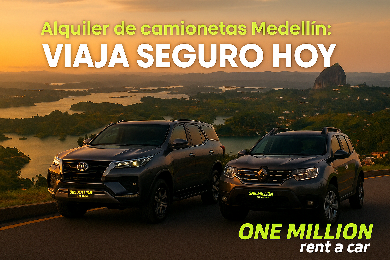 Alquiler de camionetas Medellín