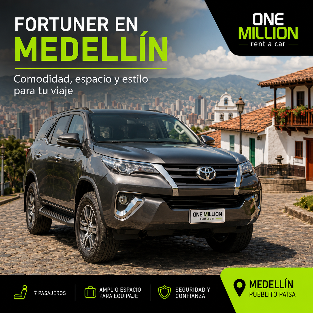 Alquiler de vehiculo Medellin: la mejor opción para tu viaje