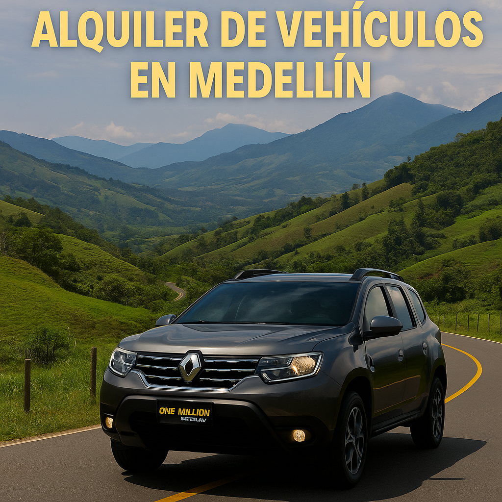 Alquiler de vehículos en Medellín Explora Antioquia