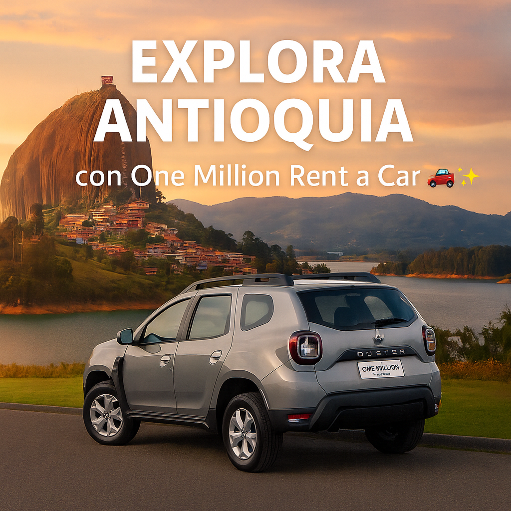 Renta de carros Medellín: Escapadas de fin de semana